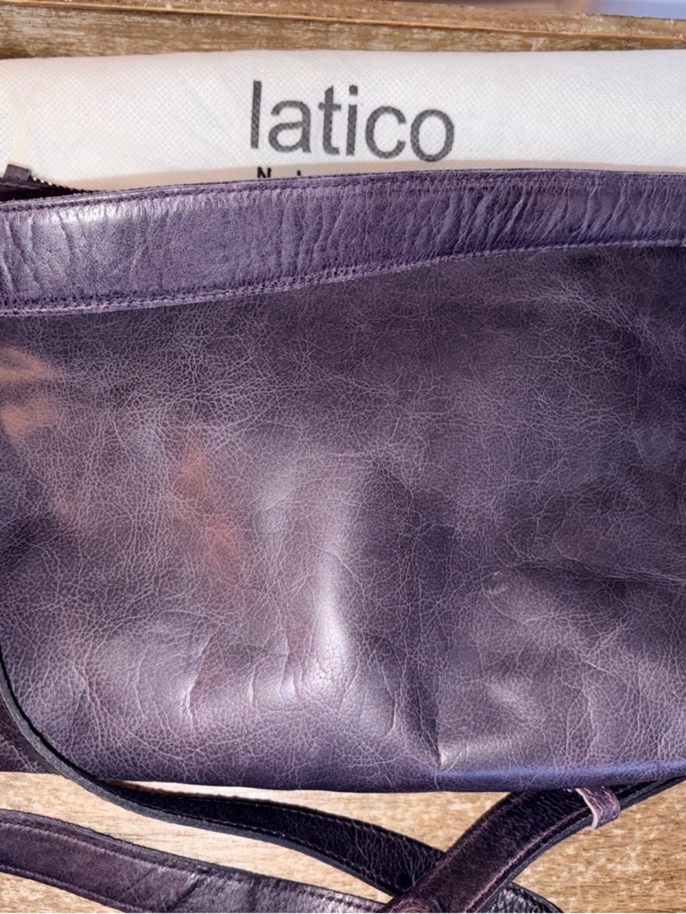 Latico Stevie Crossbody Eggplant